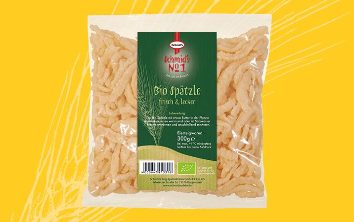 Schmid´s No 1 Frische Bio Spätzle 300 g
