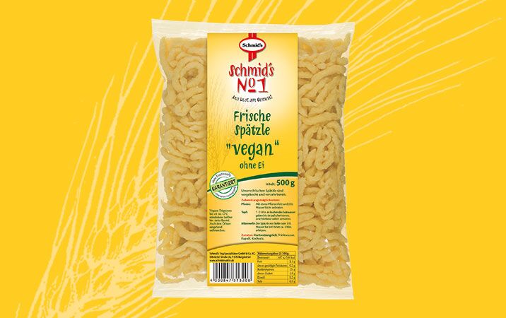 Schmid´s No 1 Frische Spätzle „Vegan“ 500 g