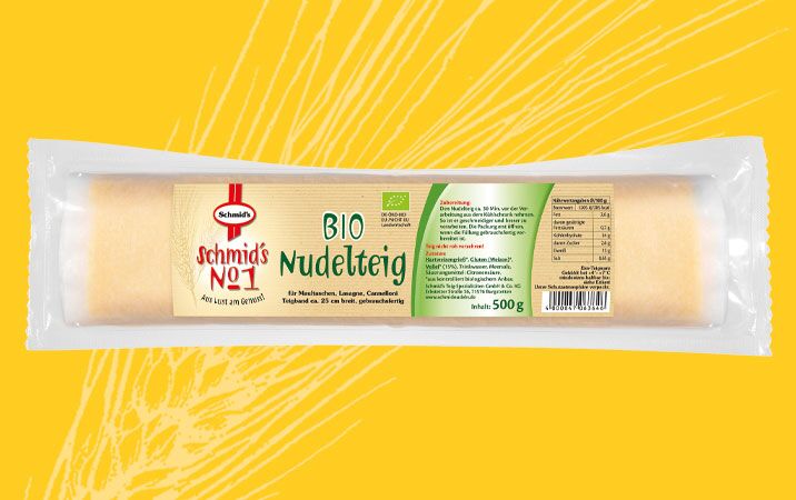 Schmid´s No 1 Frischer Bio Nudelteig 500 g